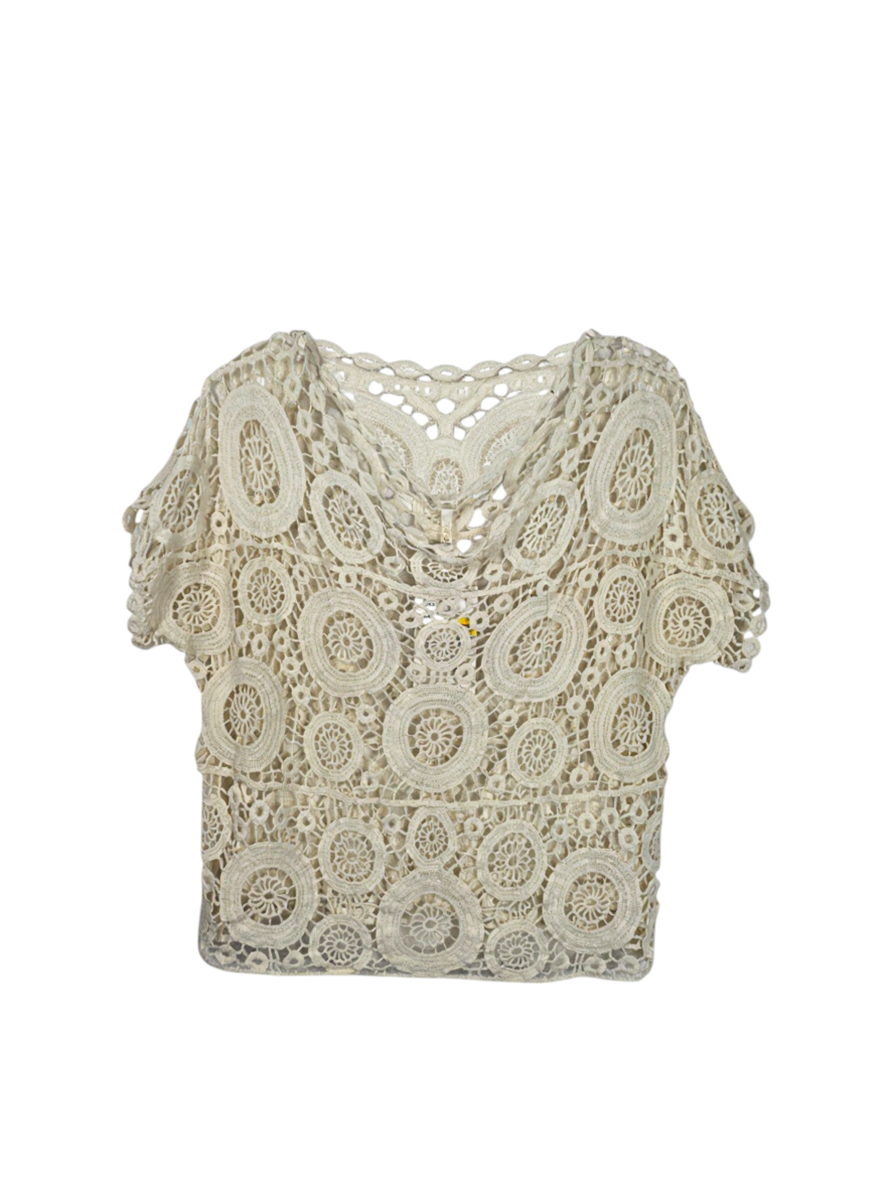 Unexpectedly You Soleil Dream – Crochet Circle Lace Boho Top