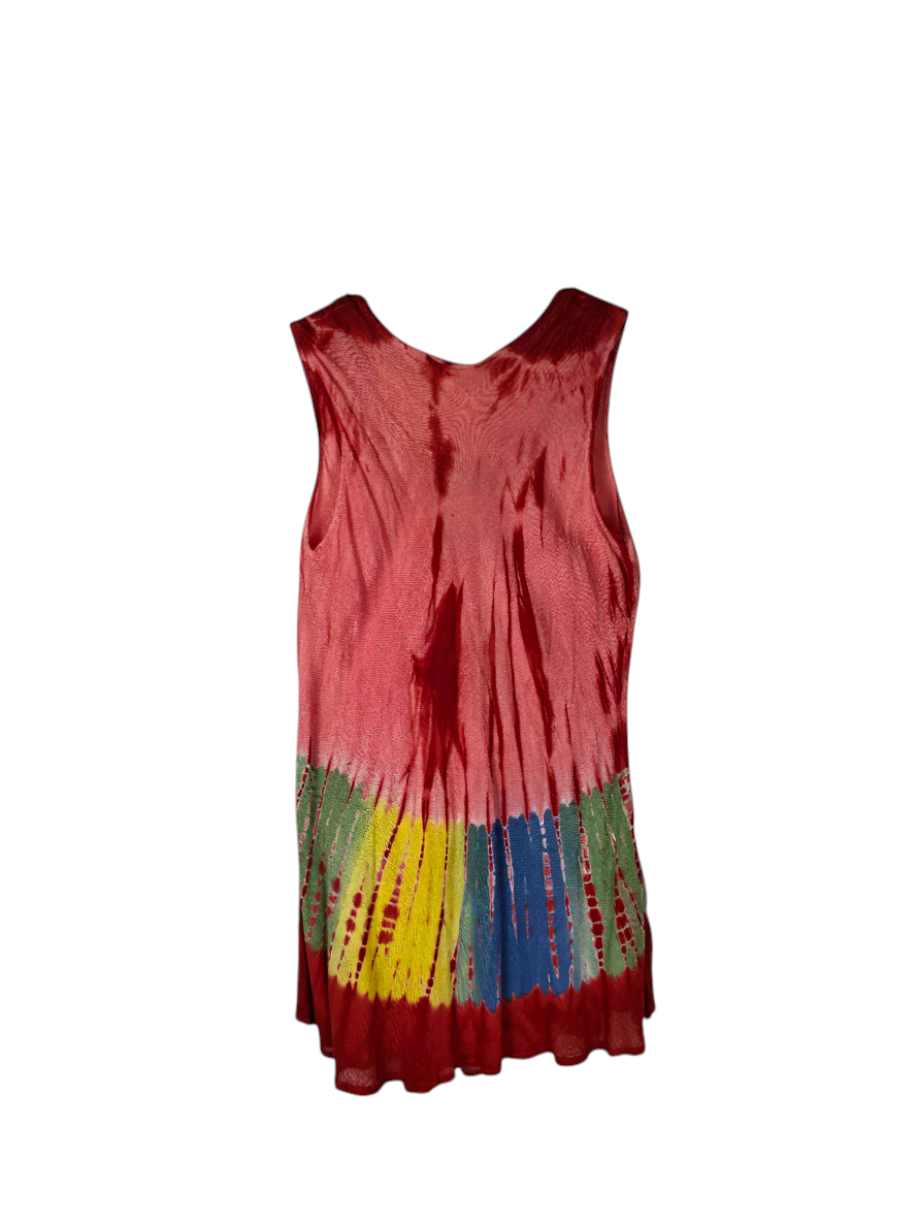 Unexpectedly You Sunset Carnival Embroidered Boho Top