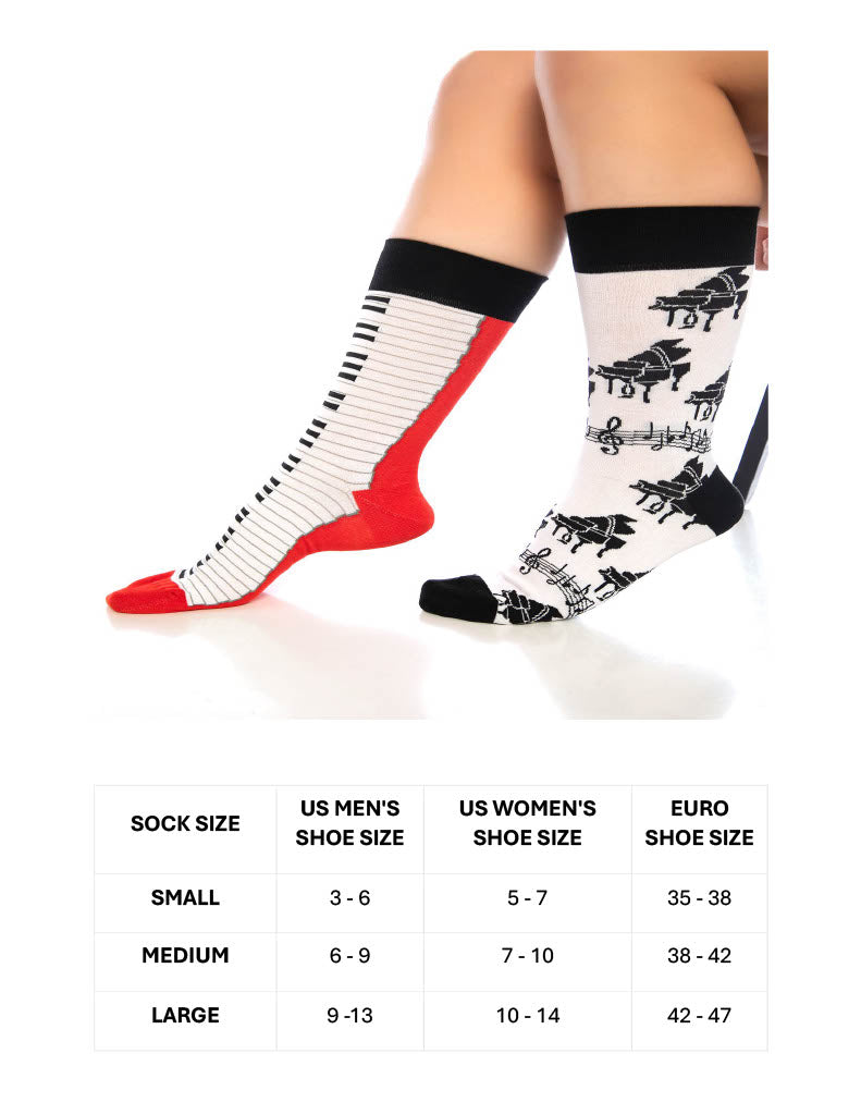 Fun Crew Socks for Men and Women – Colorful Cotton Novelty 6-Pack – product image 8