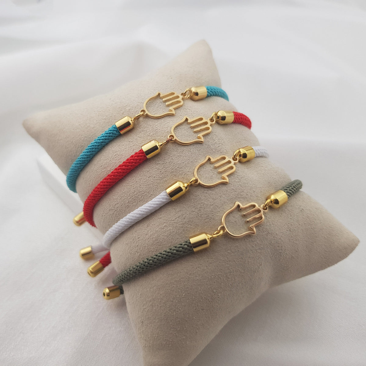 Hamsa Cord Bracelet