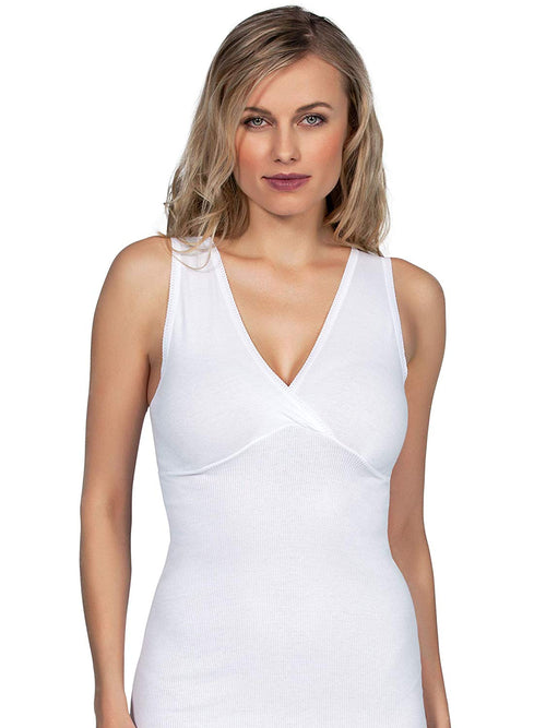 MaRe Italian Mako Cotton Lingerie Camisole – M–XXXL – product image 2