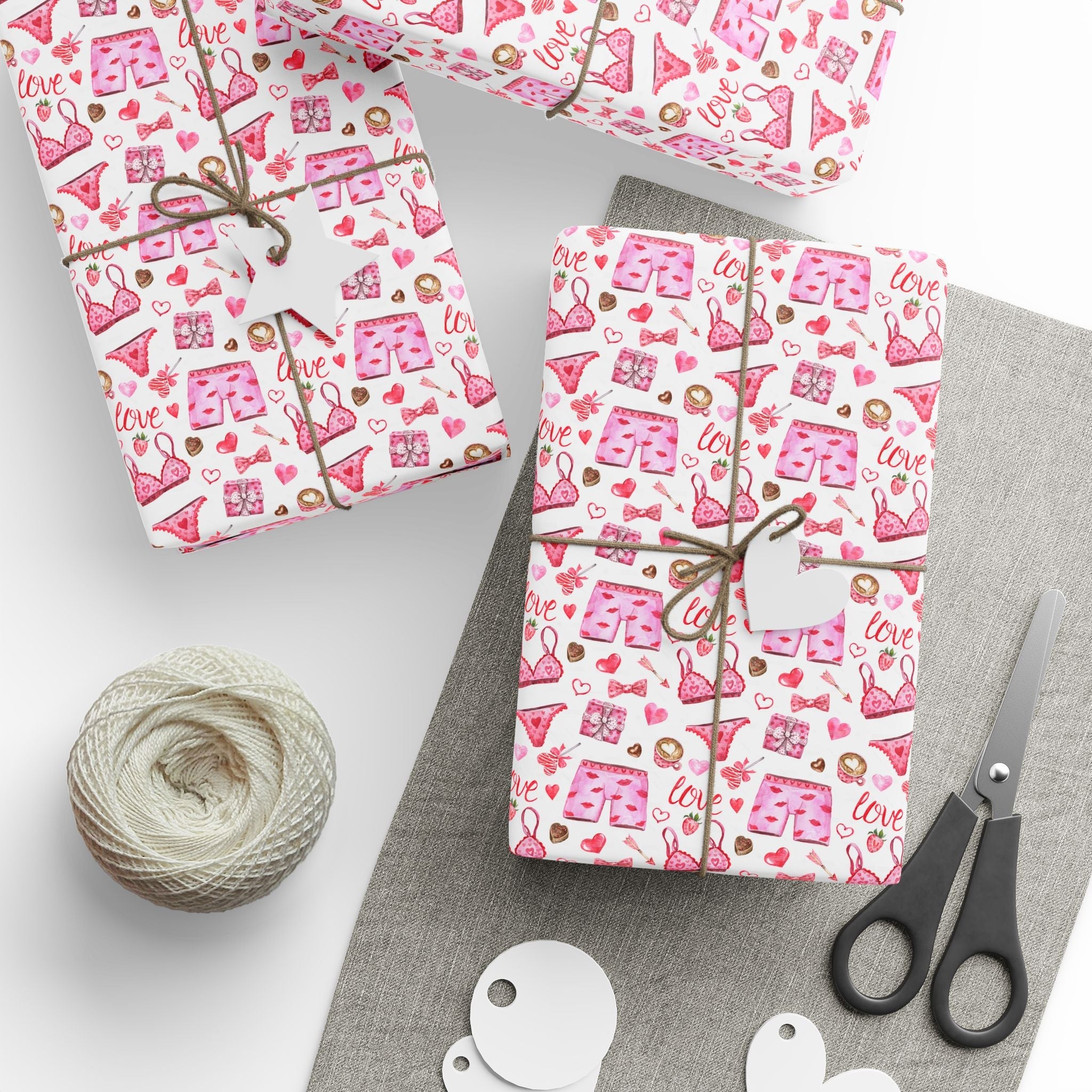 Valentine's Day Wrapping Paper
