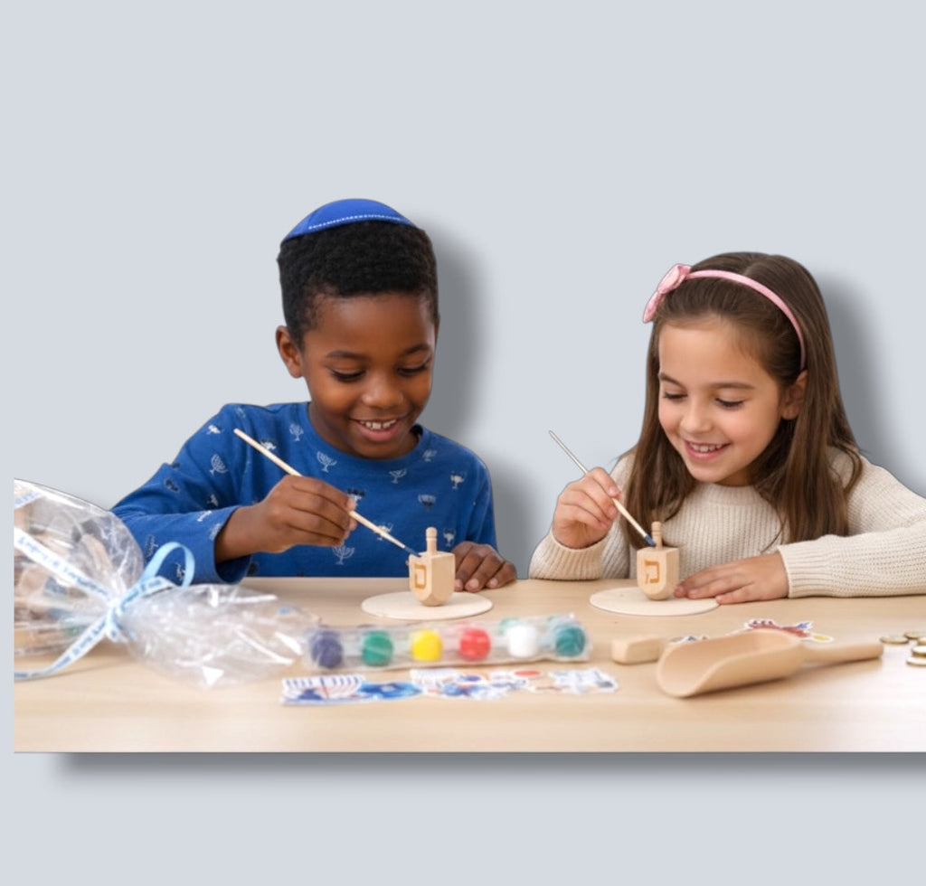 Jewish Craft Kits- Hamsa, Mezuzah & Dreidel