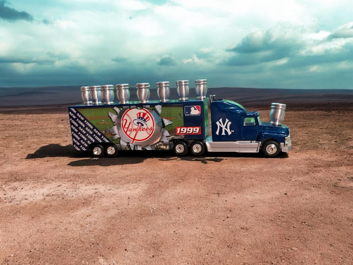 Vintage Yankees Baseball Collectible Truck Menorah