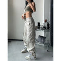 Vintage Brown Baggy Cargo Pants – 90s Streetwear – product image 3