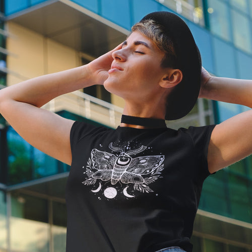 Lunar Moth Womens T-Shirt – product image 1
