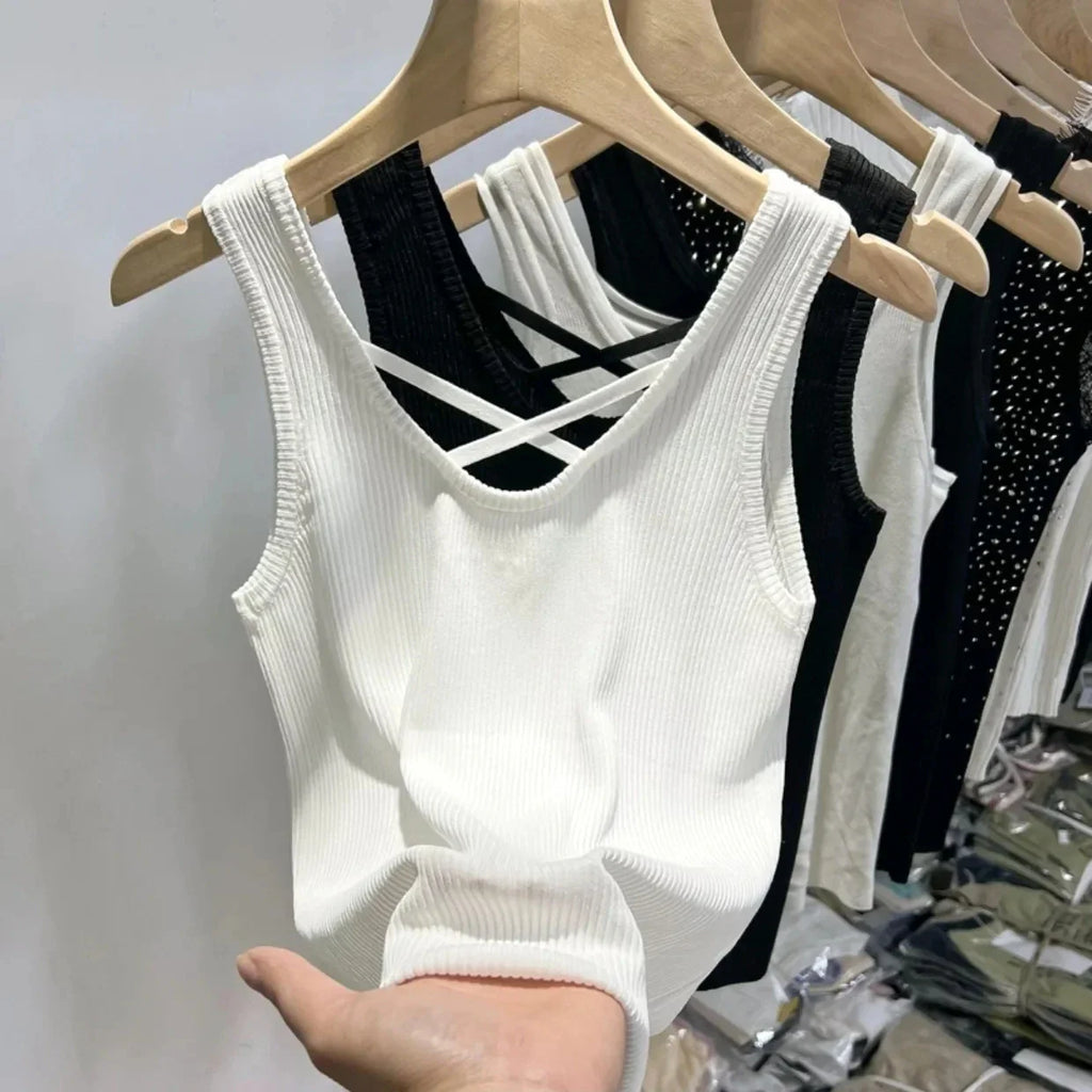 Slim Wide-Strap Summer Tank Top – M–4XL – product image 4