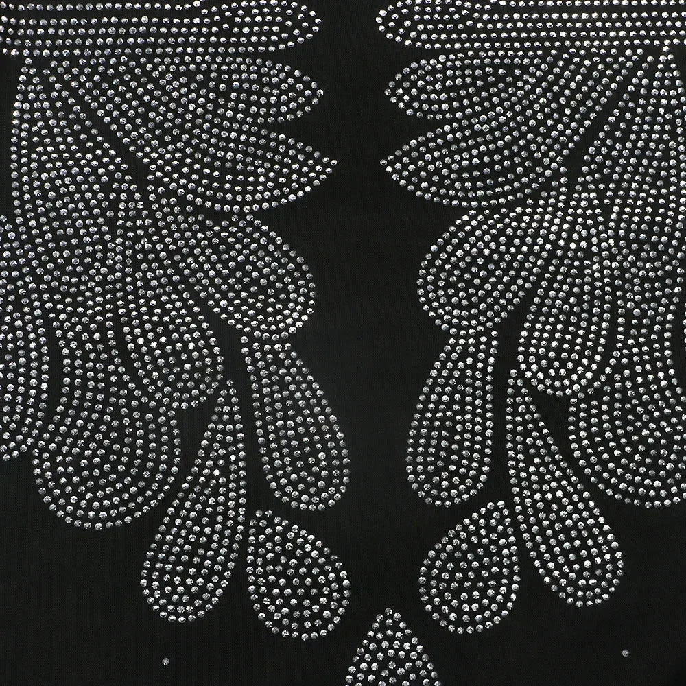 Sheer Mesh Rhinestone Bodycon Party Dress – product image 13