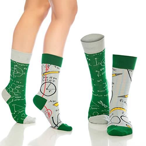 Fun Crew Socks for Men and Women – Colorful Cotton Novelty 6-Pack – product image 3