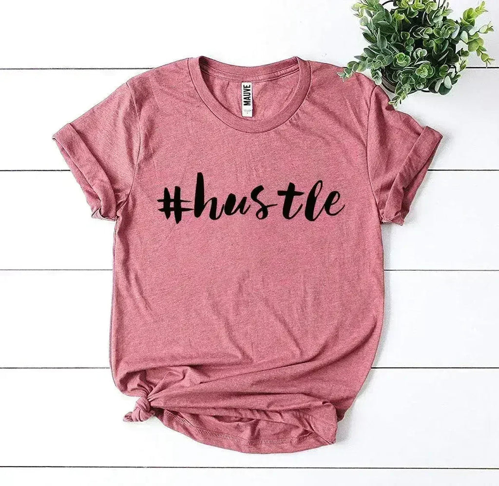 Hustle Printed Women T-Shirt | Premium Cotton | Bella Canvas – product image 6