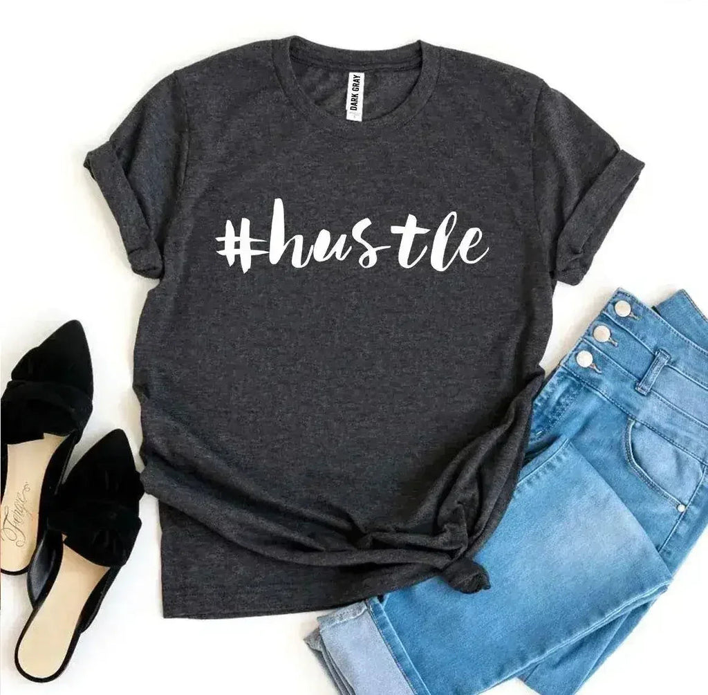 Hustle Printed Women T-Shirt | Premium Cotton | Bella Canvas – product image 4