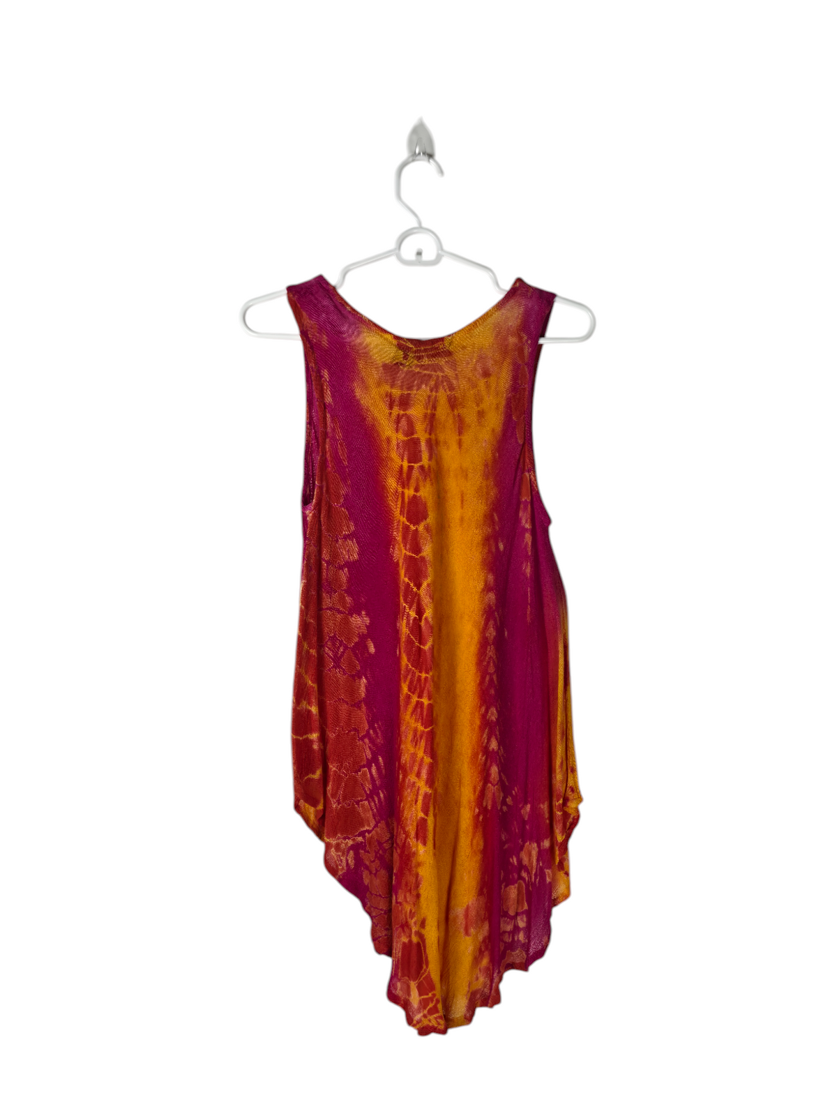 Golden Ember Asymmetrical Dress — alternate clean product image