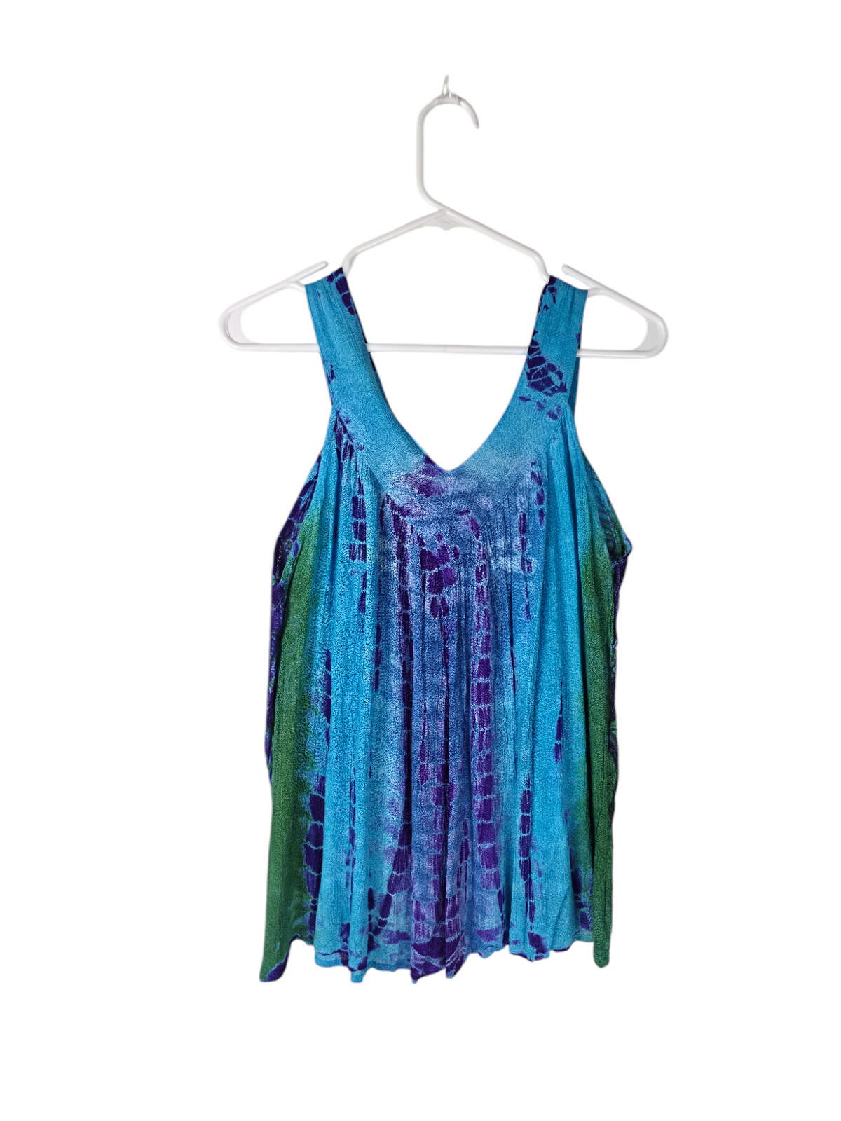 Ocean Mirage Flowy Top — alternate clean product image