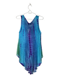 Ocean Mirage Tie-Dye Boho Tunic alternate clean product image