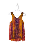 Sunset Mosaic Sleeveless Top — clean product image