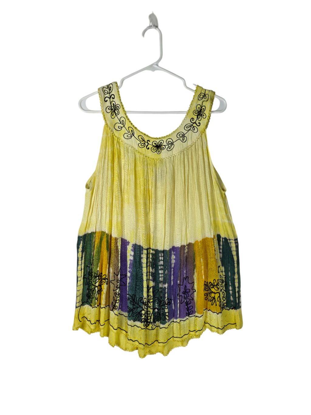 Sunshine Mirage Boho Top clean product front